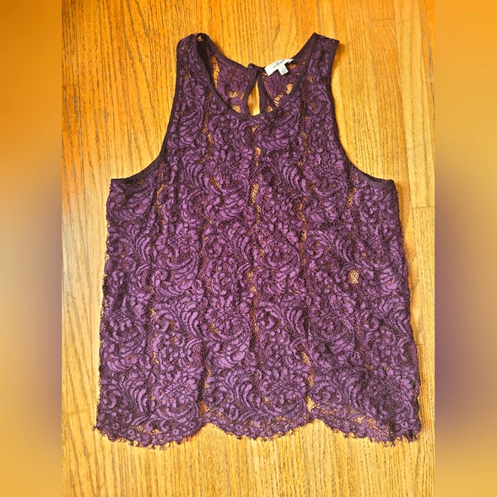 Wilfred violet floral top